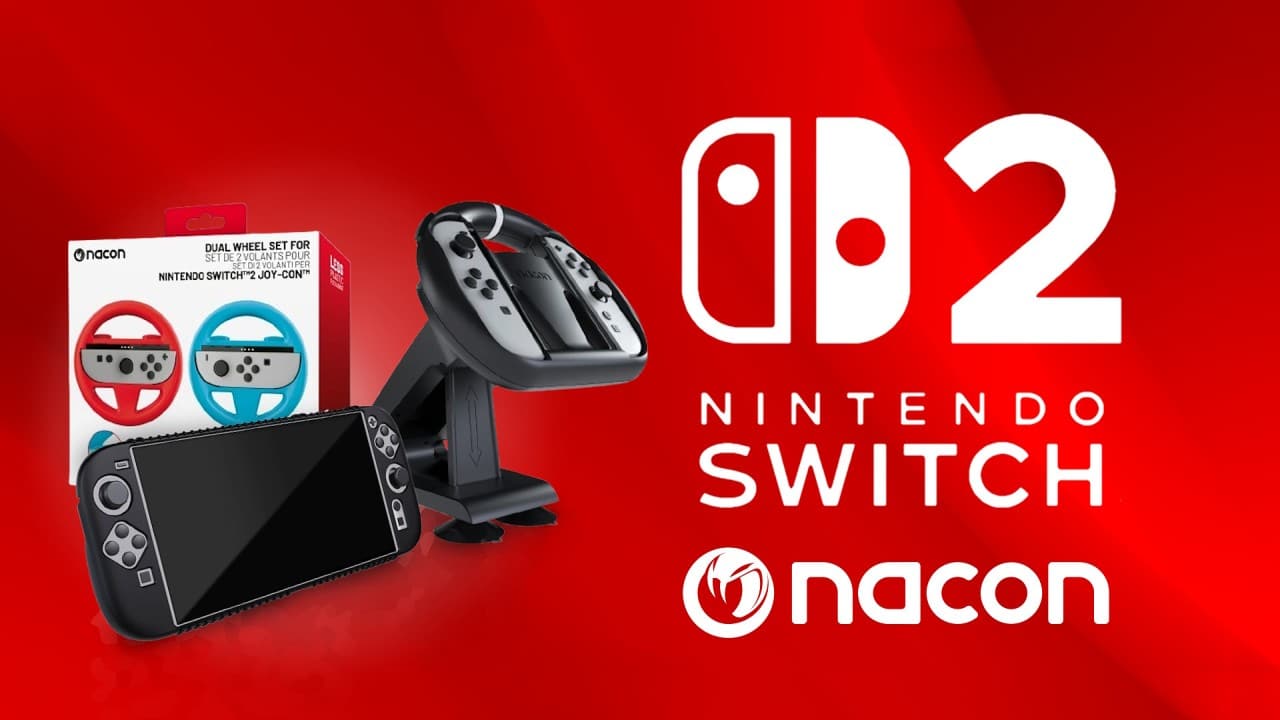 Nintendo Switch 2 Nacon 配件正式发布